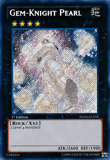 Gem-Knight Pearl [HA06-EN050] Secret Rare - POKÉ JEUX