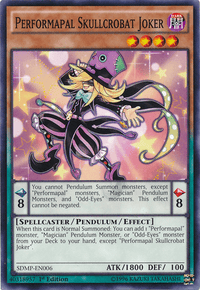 Performapal Skullcrobat Joker [SDMP-EN006] Common - POKÉ JEUX