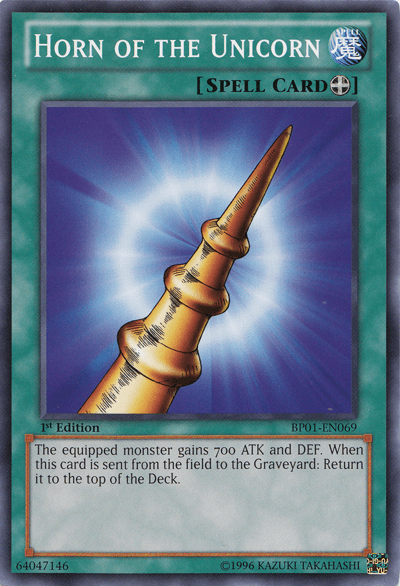 Horn of the Unicorn [BP01-EN069] Common - POKÉ JEUX