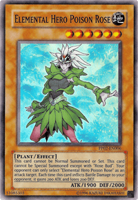 Elemental Hero Poison Rose [PP02-EN006] Super Rare - POKÉ JEUX