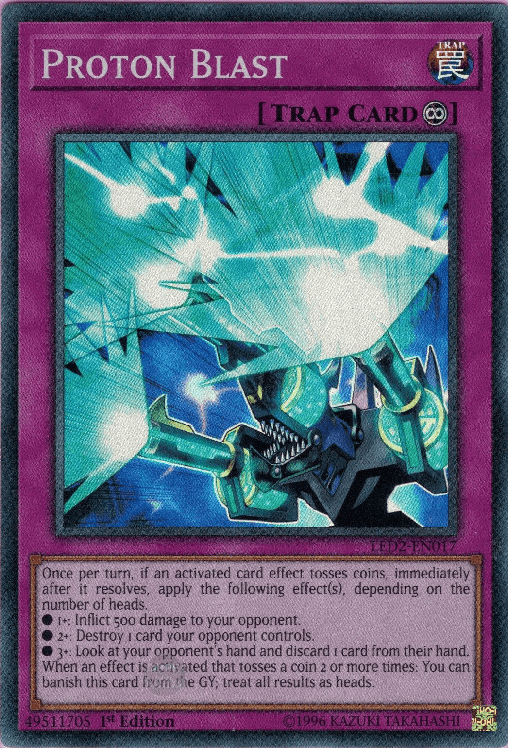 Proton Blast [LED2-EN017] Super Rare - POKÉ JEUX