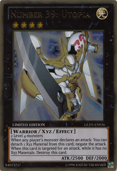 Number 39: Utopia [GLD5-EN036] Gold Rare - POKÉ JEUX