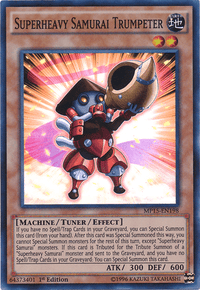 Superheavy Samurai Trumpeter [MP15-EN198] Super Rare - POKÉ JEUX