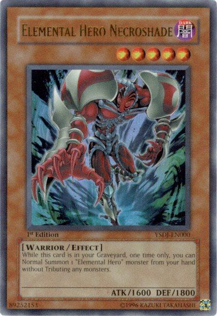 Elemental HERO Necroshade [YSDJ-EN000] Ultra Rare - POKÉ JEUX