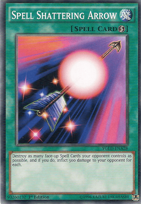 Spell Shattering Arrow [YGLD-ENA28] Common - POKÉ JEUX