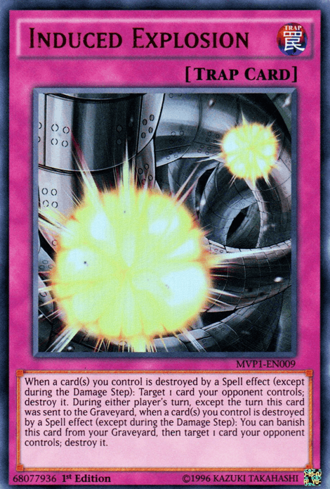 Induced Explosion [MVP1-EN009] Ultra Rare - POKÉ JEUX
