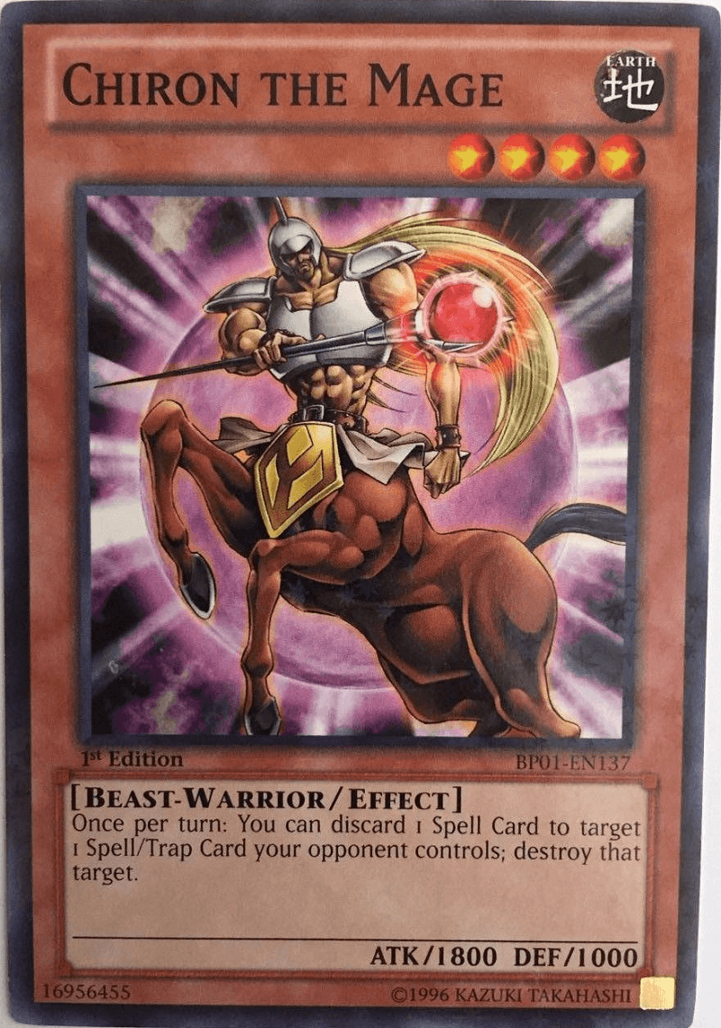 Chiron the Mage [BP01-EN137] Starfoil Rare - POKÉ JEUX