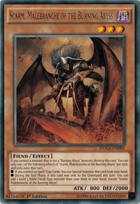Scarm, Malebranche of the Burning Abyss [DUEA-EN082] Rare - POKÉ JEUX