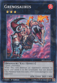 Grenosaurus [BP03-EN116] Shatterfoil Rare - POKÉ JEUX