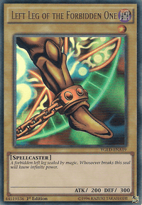 Left Leg of the Forbidden One [YGLD-ENA19] Ultra Rare - POKÉ JEUX