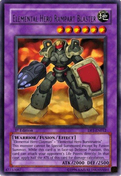 Elemental Hero Rampart Blaster [DP1-EN012] Rare - POKÉ JEUX