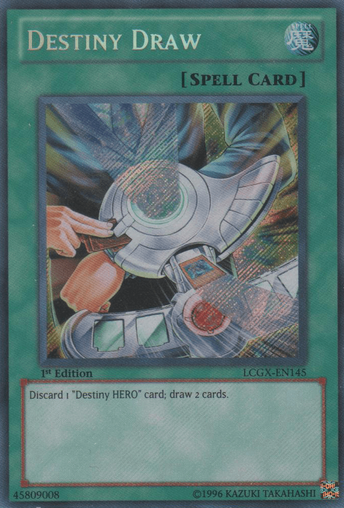 Destiny Draw [LCGX-EN145] Secret Rare - POKÉ JEUX