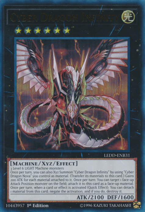 Cyber Dragon Infinity [LEDD-ENB31] Ultra Rare - POKÉ JEUX