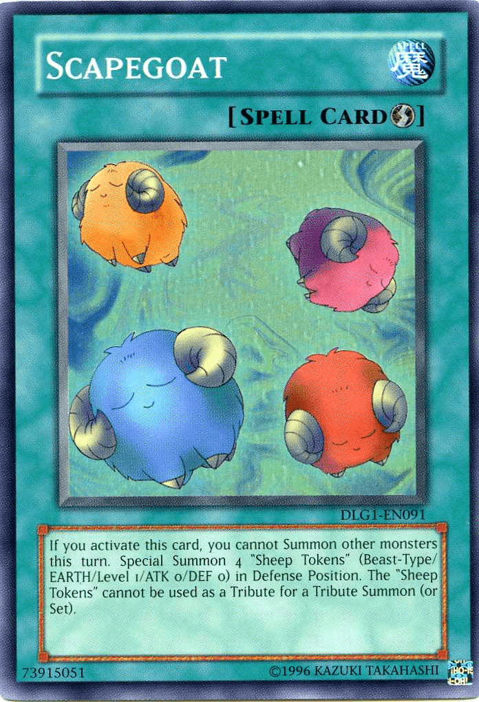 Scapegoat [DLG1-EN091] Super Rare - POKÉ JEUX