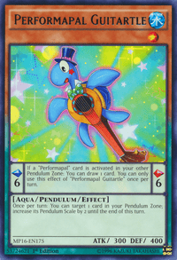 Performapal Guitartle [MP16-EN175] Rare - POKÉ JEUX