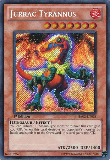 Jurrac Tyrannus [HA02-EN038] Secret Rare - POKÉ JEUX