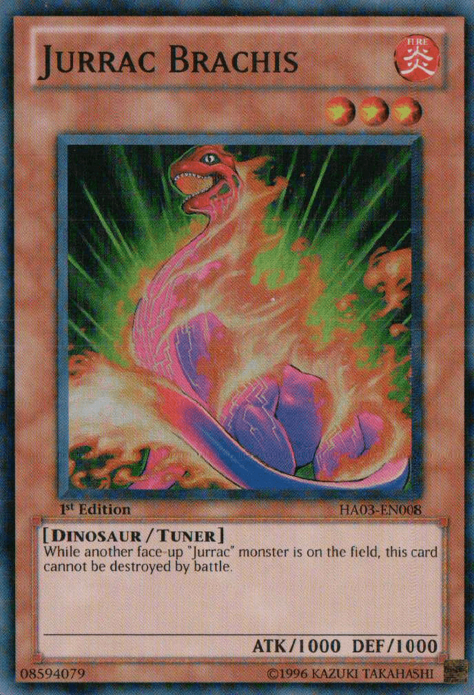 Jurrac Brachis [HA03-EN008] Super Rare - POKÉ JEUX