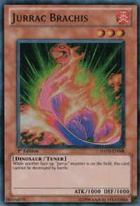 Jurrac Brachis [HA03-EN008] Super Rare - POKÉ JEUX