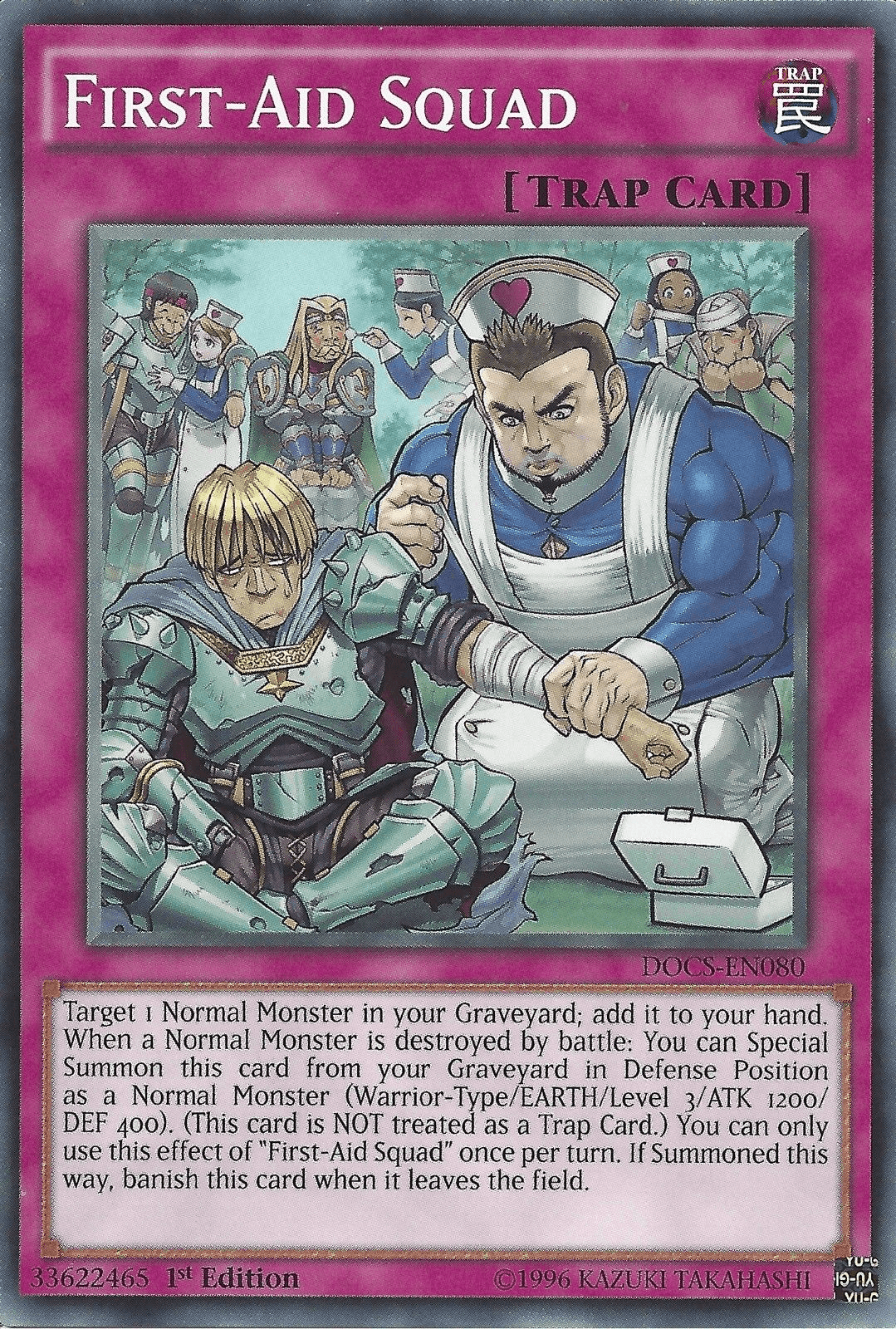 First-Aid Squad [DOCS-EN080] Short Print - POKÉ JEUX