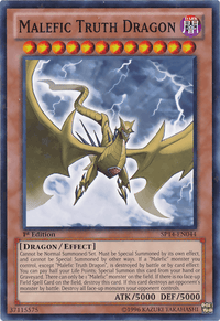 Malefic Truth Dragon [SP14-EN044] Starfoil Rare - POKÉ JEUX