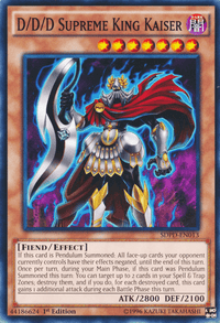 D/D/D Supreme King Kaiser [SDPD-EN013] Common - POKÉ JEUX