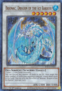 Brionac, Dragon de la Barrière de Glace (Duel Terminal) [HAC1-EN051] Parallèle Rare 