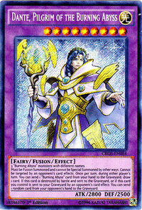 Dante, Pilgrim of the Burning Abyss [CROS-EN084] Secret Rare - POKÉ JEUX