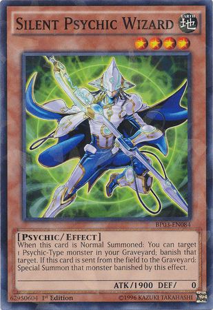 Silent Psychic Wizard [BP03-EN084] Shatterfoil Rare - POKÉ JEUX