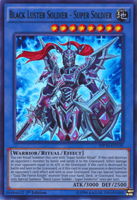 Black Luster Soldier - Super Soldier [MP16-EN136] Ultra Rare - POKÉ JEUX