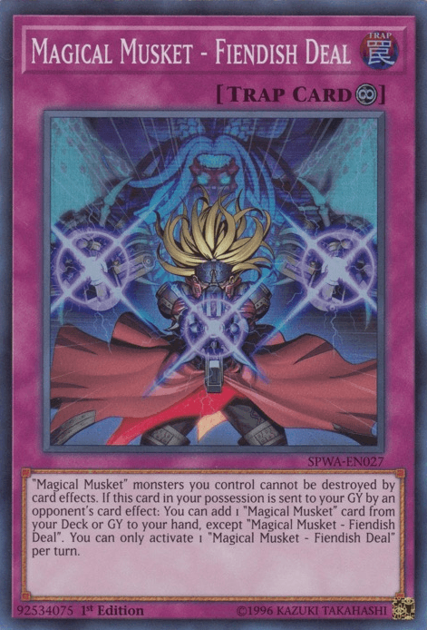 Magical Musket - Fiendish Deal [SPWA-EN027] Super Rare - POKÉ JEUX