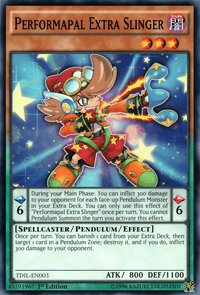 Performapal Extra Slinger [TDIL-EN003] Common - POKÉ JEUX