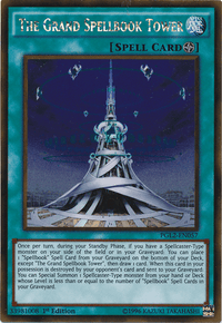 The Grand Spellbook Tower [PGL2-EN057] Gold Rare - POKÉ JEUX