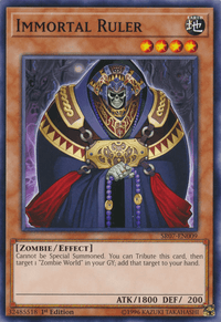 Immortal Ruler [SR07-EN009] Common - POKÉ JEUX