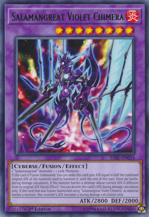 Salamangreat Violet Chimera [SAST-EN034] Rare - POKÉ JEUX