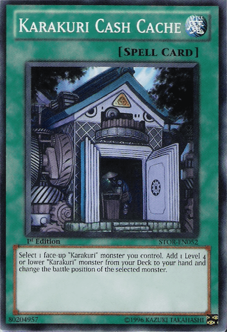 Karakuri Cash Cache [STOR-EN052] Common - POKÉ JEUX