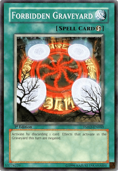 Forbidden Graveyard [TSHD-EN060] Common - POKÉ JEUX