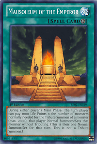 Mausoleum of the Emperor [BP02-EN149] Mosaic Rare - POKÉ JEUX