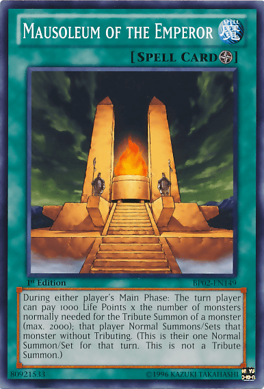 Mausoleum of the Emperor [BP02-EN149] Common - POKÉ JEUX