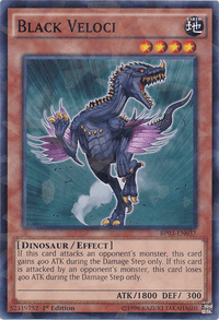 Black Veloci [BP03-EN037] Shatterfoil Rare - POKÉ JEUX
