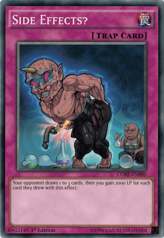 Side Effects? [CORE-EN080] Common - POKÉ JEUX