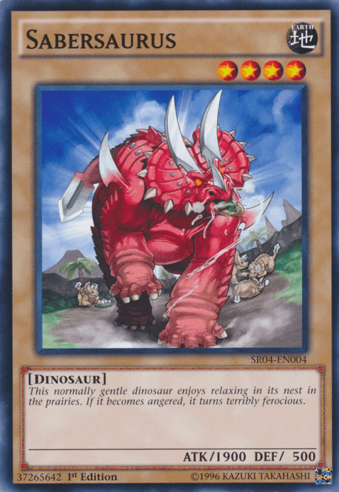 Sabersaurus [SR04-EN004] Common - POKÉ JEUX