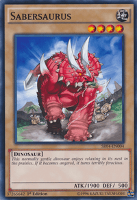 Sabersaurus [SR04-EN004] Common - POKÉ JEUX