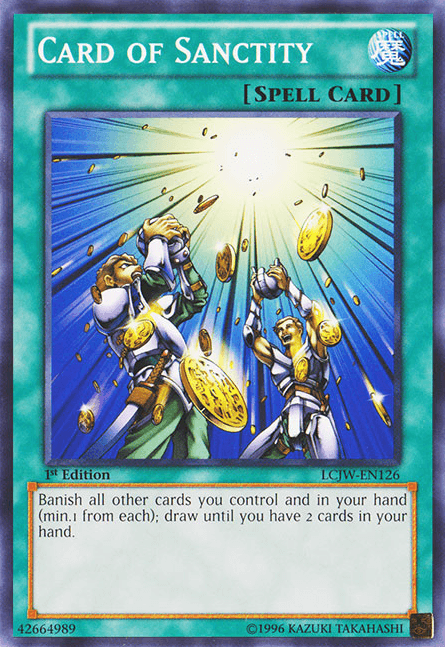 Card of Sanctity [LCJW-EN126] Common - POKÉ JEUX