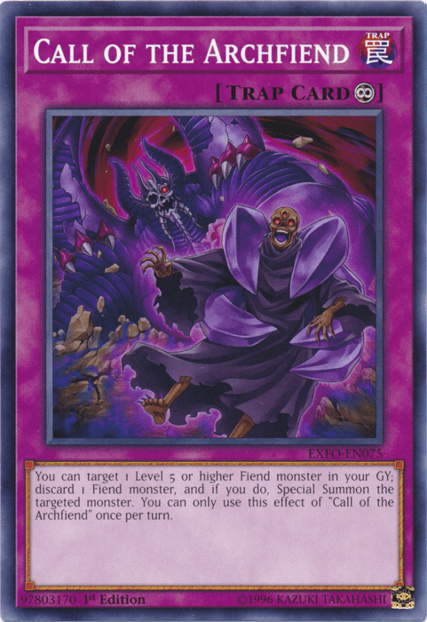 Call of the Archfiend [EXFO-EN075] Common - POKÉ JEUX