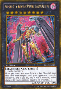 Number C15: Gimmick Puppet Giant Hunter [PGLD-EN019] Gold Secret Rare - POKÉ JEUX
