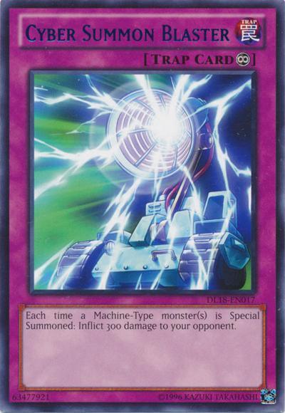 Cyber Summon Blaster (Purple) [DL18-EN017] Rare - POKÉ JEUX
