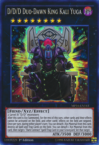 D/D/D Duo-Dawn King Kali Yuga [MP16-EN143] Super Rare - POKÉ JEUX