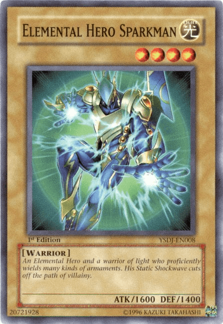 Elemental HERO Sparkman [YSDJ-EN008] Common - POKÉ JEUX