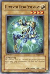 Elemental HERO Sparkman [YSDJ-EN008] Common - POKÉ JEUX