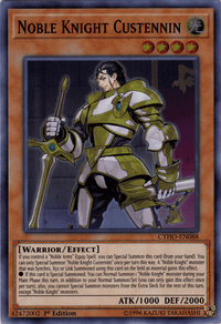 Noble Knight Custennin [CYHO-EN088] Super Rare - POKÉ JEUX